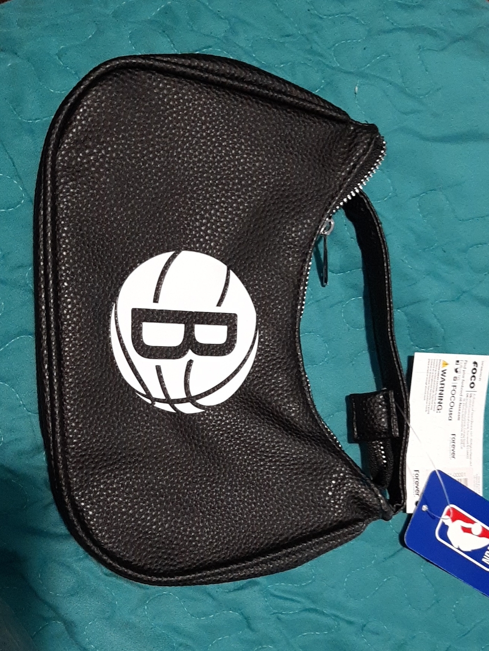 Brooklyn Nets FOCO Printed Mini Purse